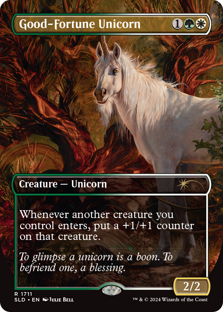 Good-Fortune Unicorn [Secret Lair Drop Series] | Mindsight Gaming