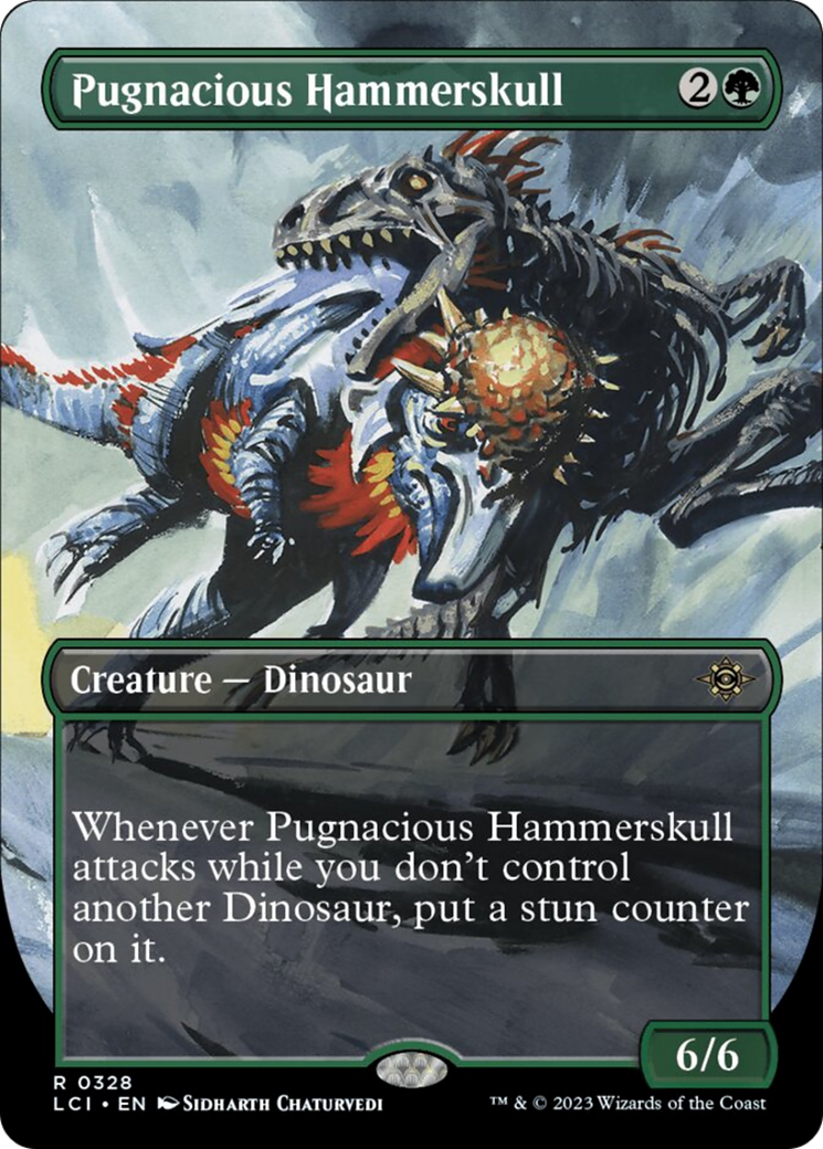 Pugnacious Hammerskull (Borderless) [The Lost Caverns of Ixalan] | Mindsight Gaming