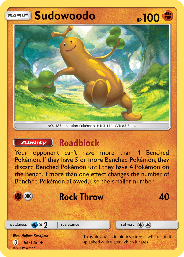 Sudowoodo (66/145) [Sun & Moon: Guardians Rising] | Mindsight Gaming