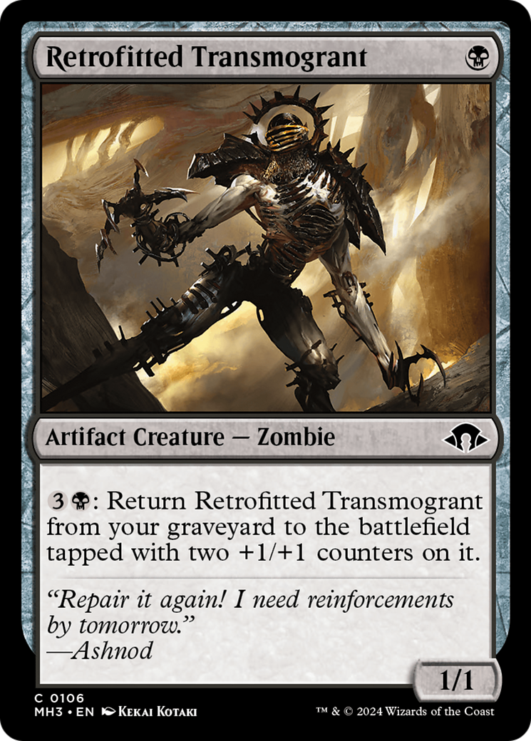 Retrofitted Transmogrant [Modern Horizons 3] | Mindsight Gaming