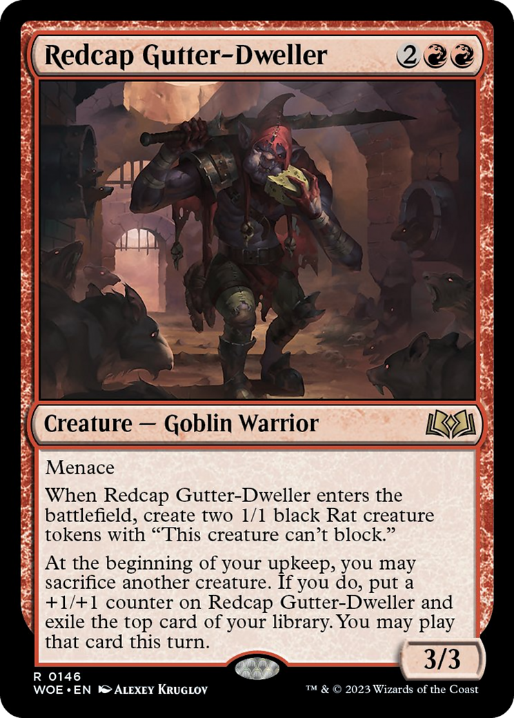 Redcap Gutter-Dweller [Wilds of Eldraine] | Mindsight Gaming