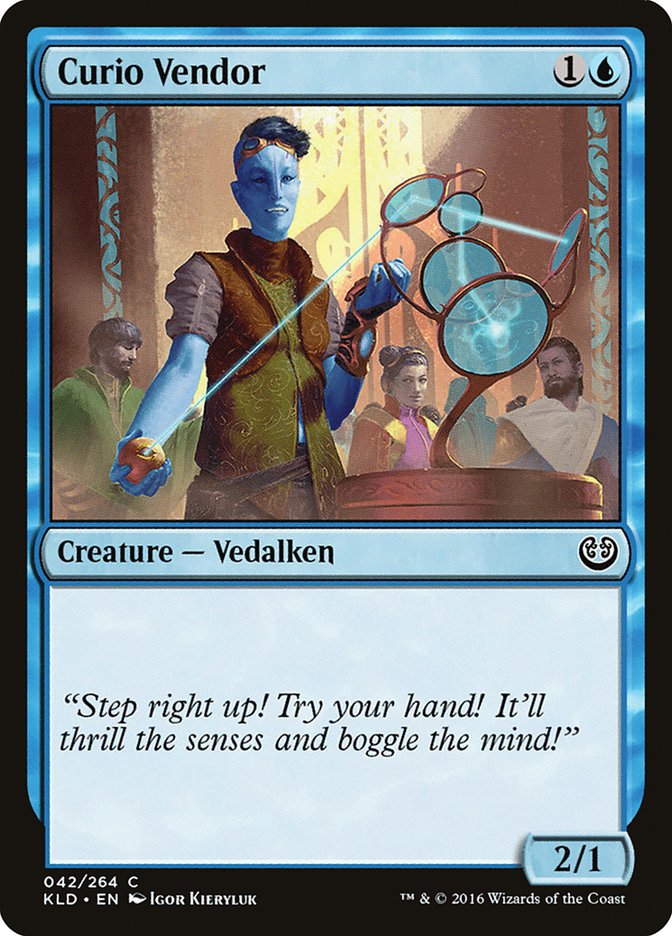 Curio Vendor [Kaladesh] | Mindsight Gaming