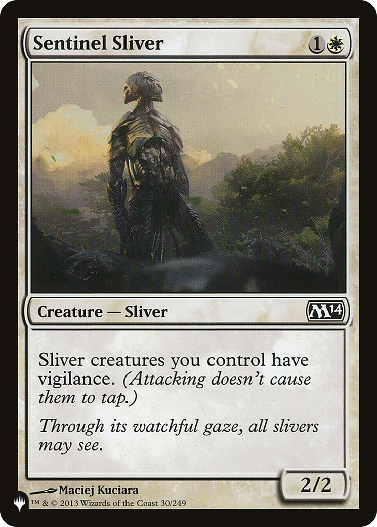 Sentinel Sliver [The List] | Mindsight Gaming