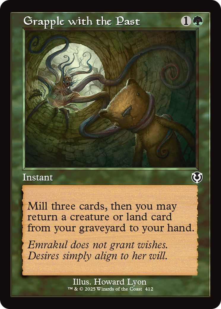 Grapple with the Past (Retro Frame) [Innistrad Remastered] | Mindsight Gaming