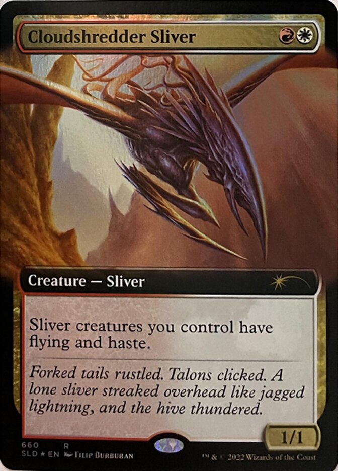 Cloudshredder Sliver (Extended Art) [Secret Lair Drop Promos] | Mindsight Gaming