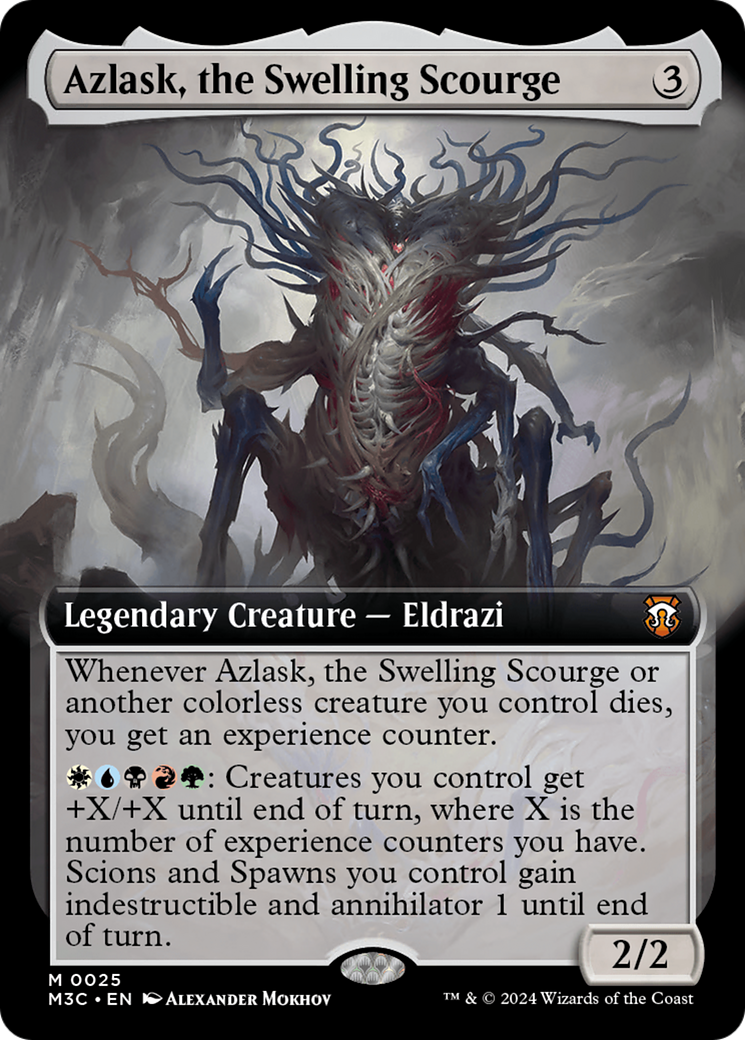 Azlask, the Swelling Scourge (Extended Art) [Modern Horizons 3 Commander] | Mindsight Gaming