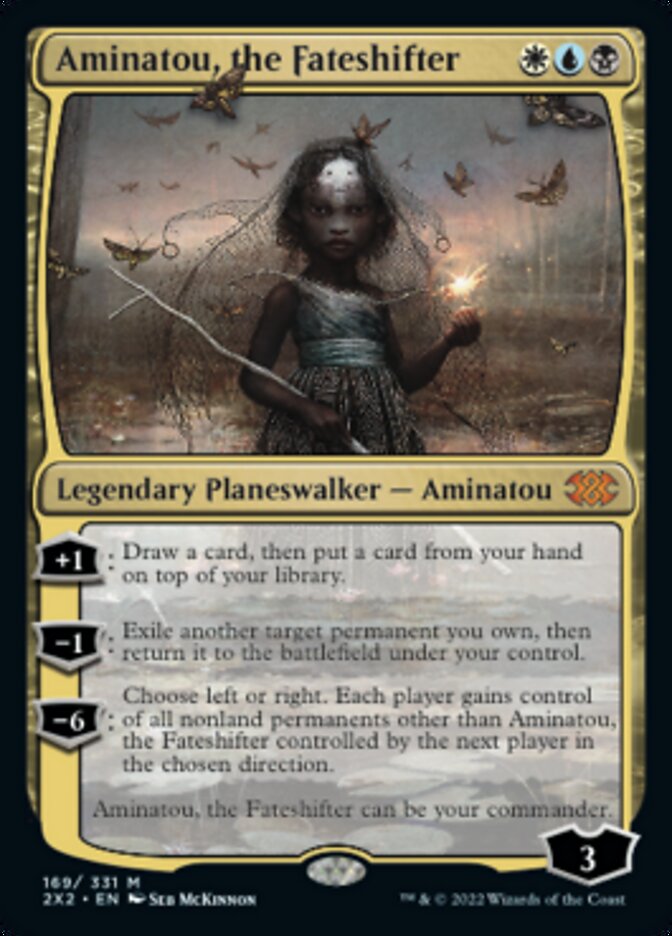 Aminatou, the Fateshifter [Double Masters 2022] | Mindsight Gaming