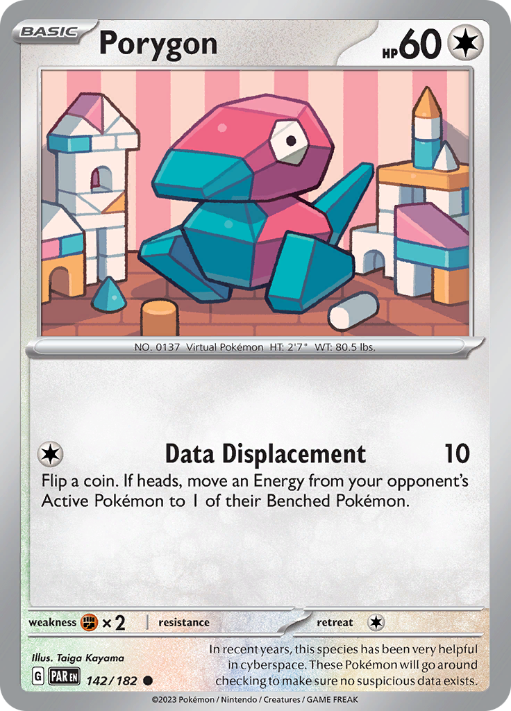 Porygon (142/182) [Scarlet & Violet: Paradox Rift] | Mindsight Gaming