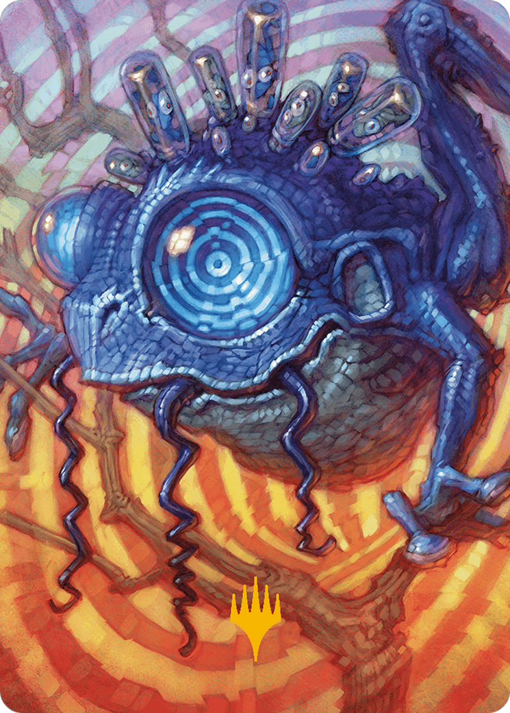 Psychic Frog Art Card (Gold-Stamped Planeswalker Symbol) [Modern Horizons 3 Art Series] | Mindsight Gaming