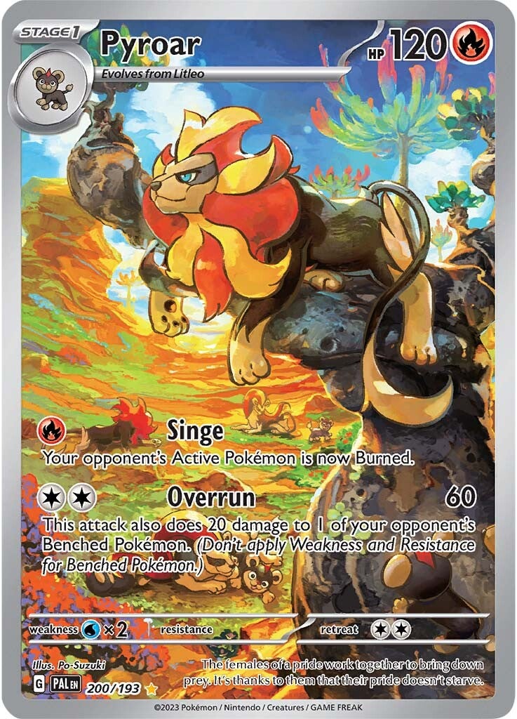 Pyroar (200/193) [Scarlet & Violet: Paldea Evolved] | Mindsight Gaming