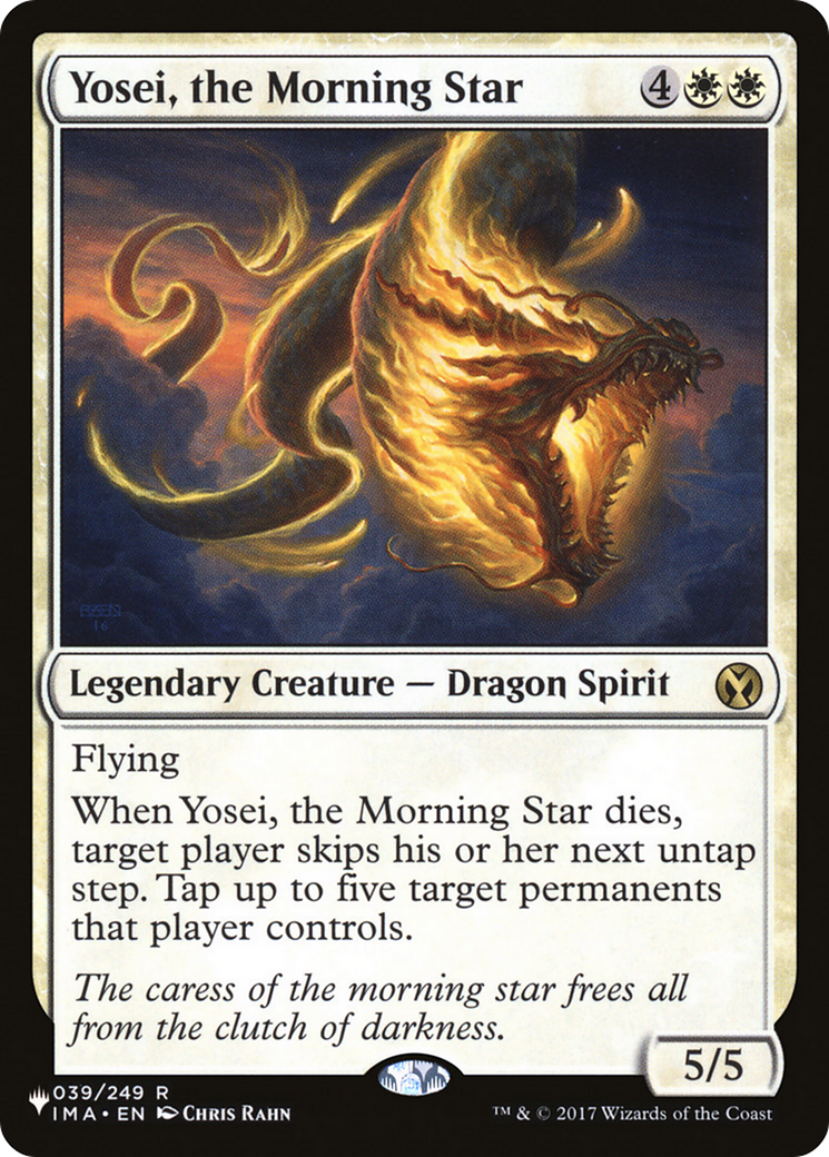 Yosei, the Morning Star [The List Reprints] | Mindsight Gaming