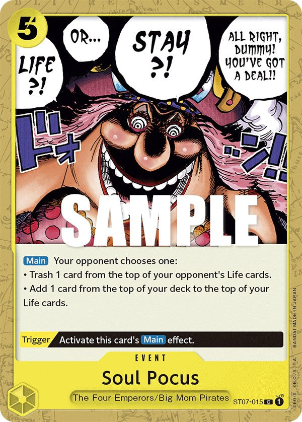 Soul Pocus [Starter Deck: Big Mom Pirates] | Mindsight Gaming