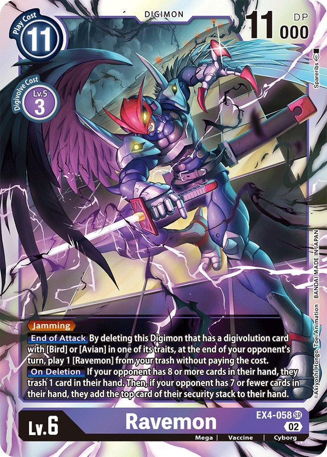 Ravemon [EX4-058] [Alternative Being Booster] | Mindsight Gaming