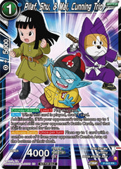 Pilaf, Shu, & Mai, Cunning Trio (Zenkai Series Tournament Pack Vol.4) (P-502) [Tournament Promotion Cards] | Mindsight Gaming