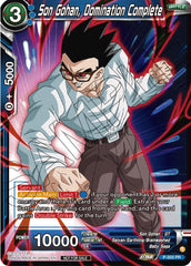 Son Gohan, Domination Complete (Zenkai Series Tournament Pack Vol.4) (P-503) [Tournament Promotion Cards] | Mindsight Gaming