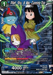 Pilaf, Shu, & Mai, Cunning Trio (Zenkai Series Tournament Pack Vol.4 Winner) (P-502) [Tournament Promotion Cards] | Mindsight Gaming