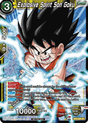 Explosive Spirit Son Goku (Championship Selection Pack 2023 Vol.2) (Silver Foil) (BT3-088) [Tournament Promotion Cards] | Mindsight Gaming