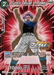 Trunks, Deluge of Power (Event Pack 12) (DB1-003) [Tournament Promotion Cards] | Mindsight Gaming