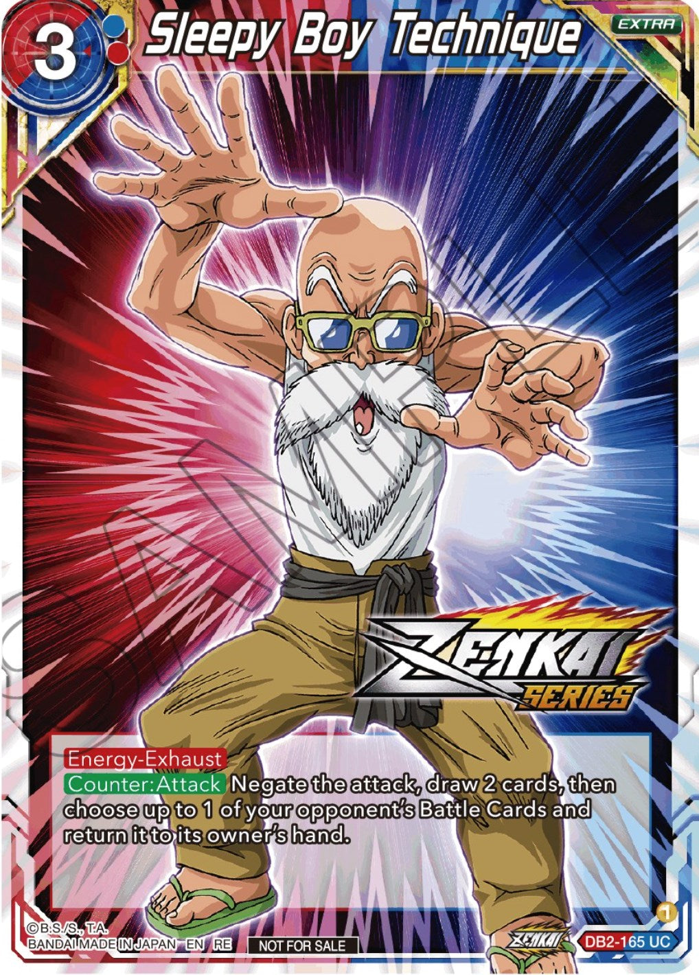 Sleepy Boy Technique (Event Pack 12) (DB2-165) [Tournament Promotion Cards] | Mindsight Gaming