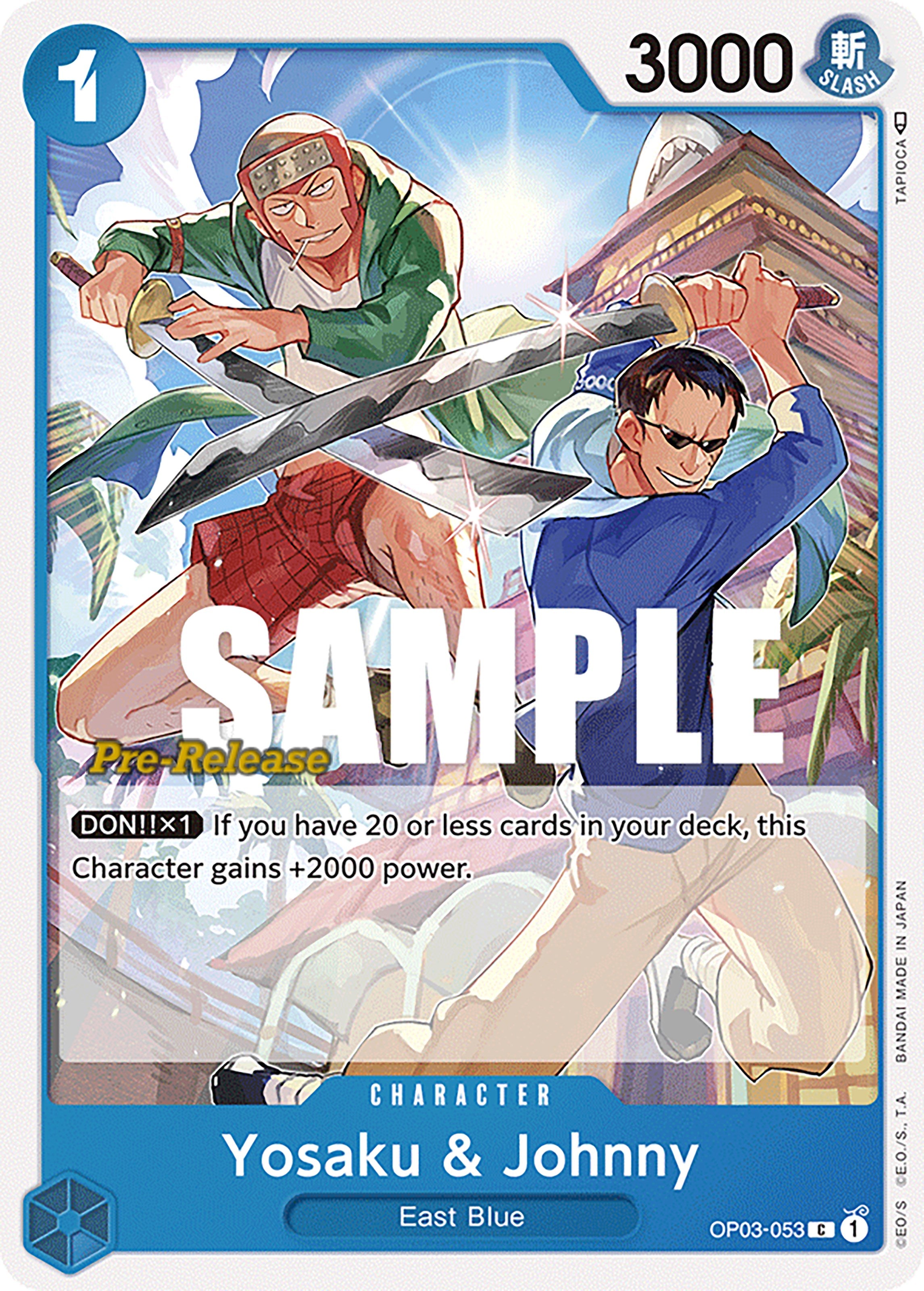 Yosaku & Johnny [Pillars of Strength Pre-Release Cards] | Mindsight Gaming