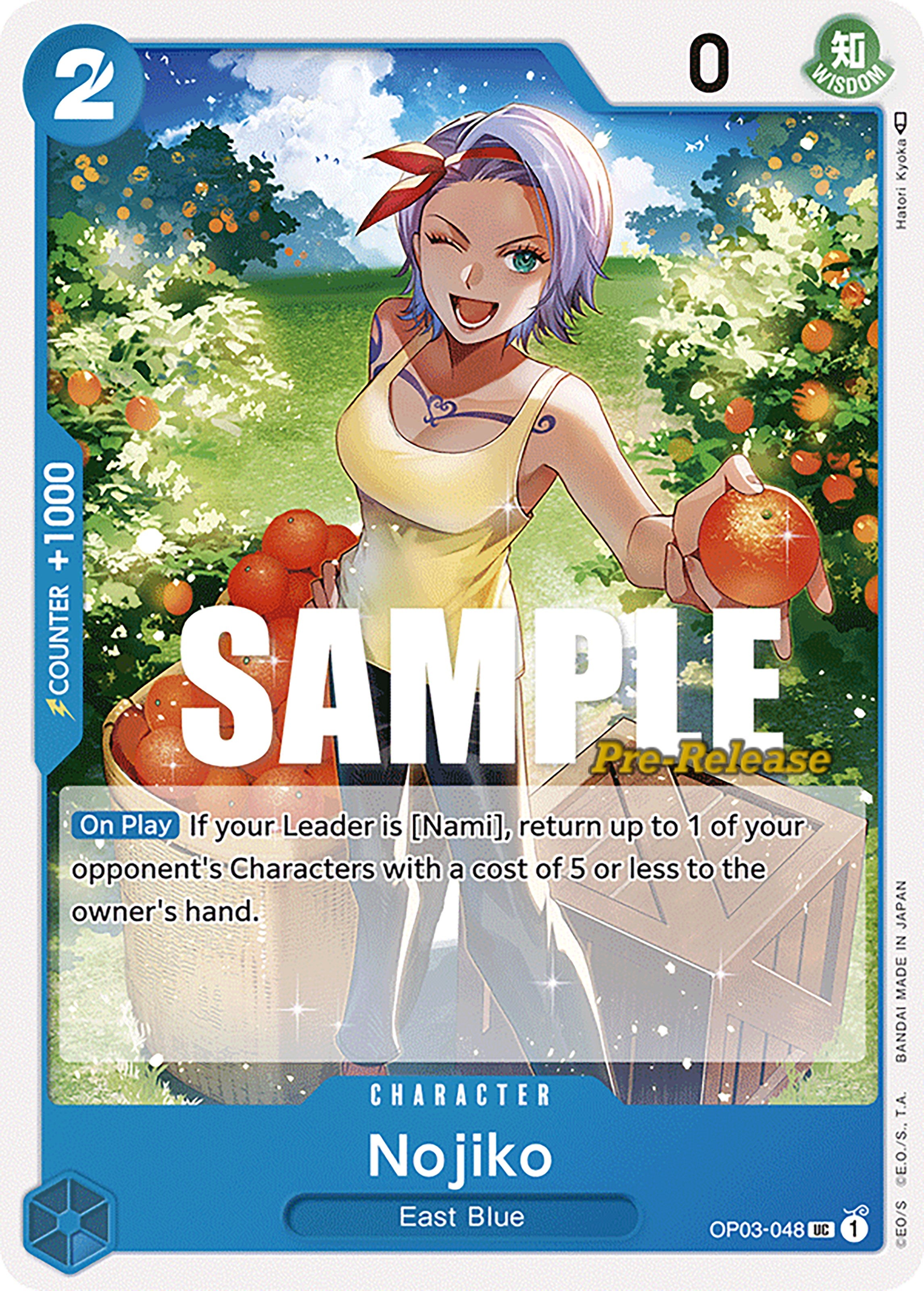 Nojiko [Pillars of Strength Pre-Release Cards] | Mindsight Gaming