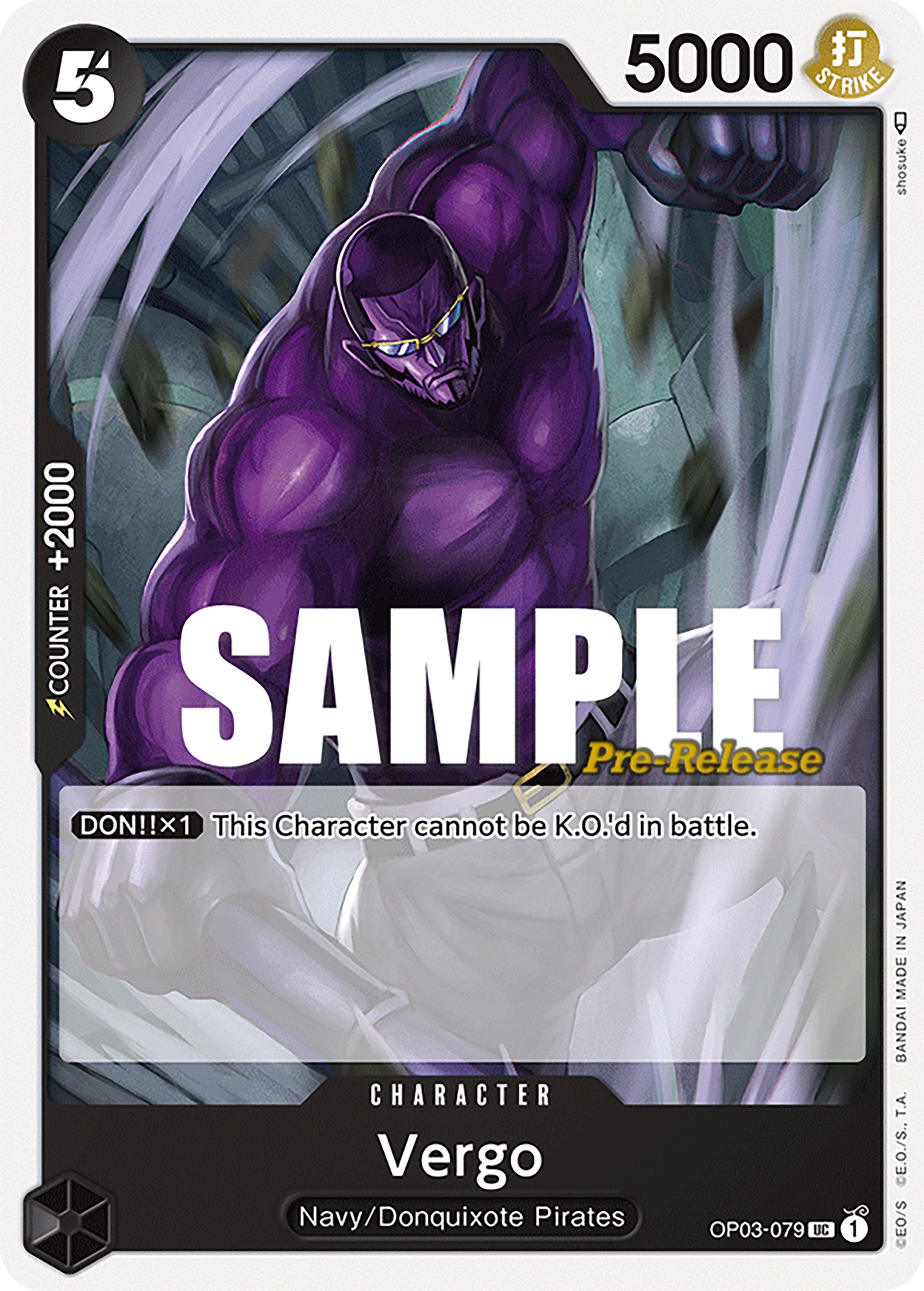 Vergo [Pillars of Strength Pre-Release Cards] | Mindsight Gaming