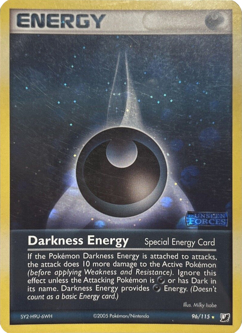 Darkness Energy (96/115) (Stamped) [EX: Unseen Forces] | Mindsight Gaming