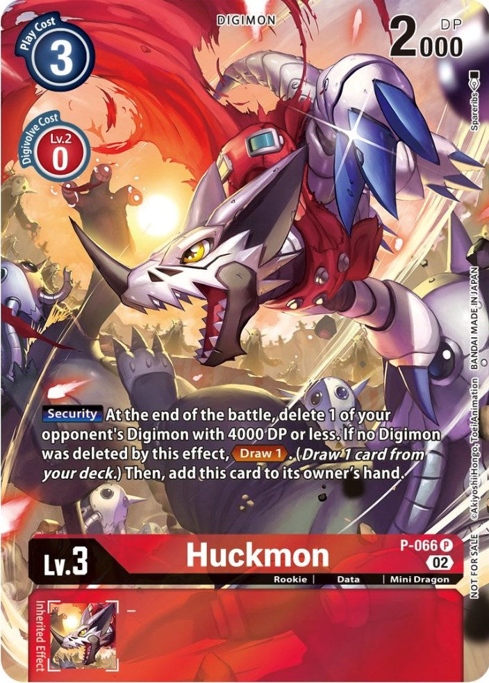 Huckmon [P-066] (Official Tournament Pack Vol. 10) [Promotional Cards] | Mindsight Gaming