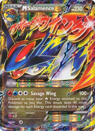 M Salamence EX (XY171) (Jumbo Card) [XY: Black Star Promos] | Mindsight Gaming