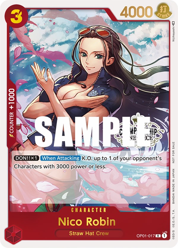 Nico Robin (Store Championship Participation Pack) [One Piece Promotion Cards] | Mindsight Gaming