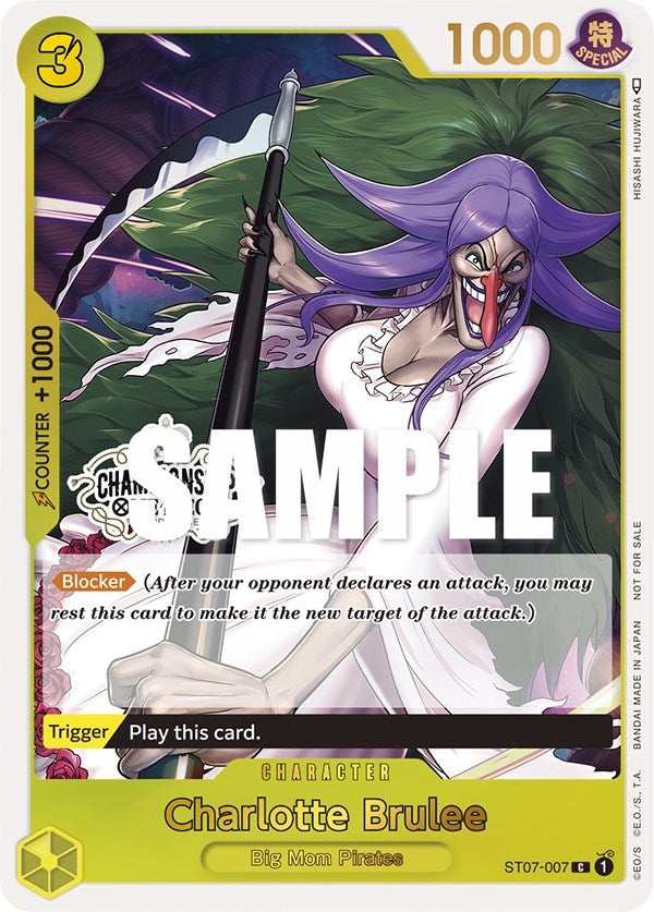 Charlotte Brulee (Store Championship Participation Pack) [One Piece Promotion Cards] | Mindsight Gaming