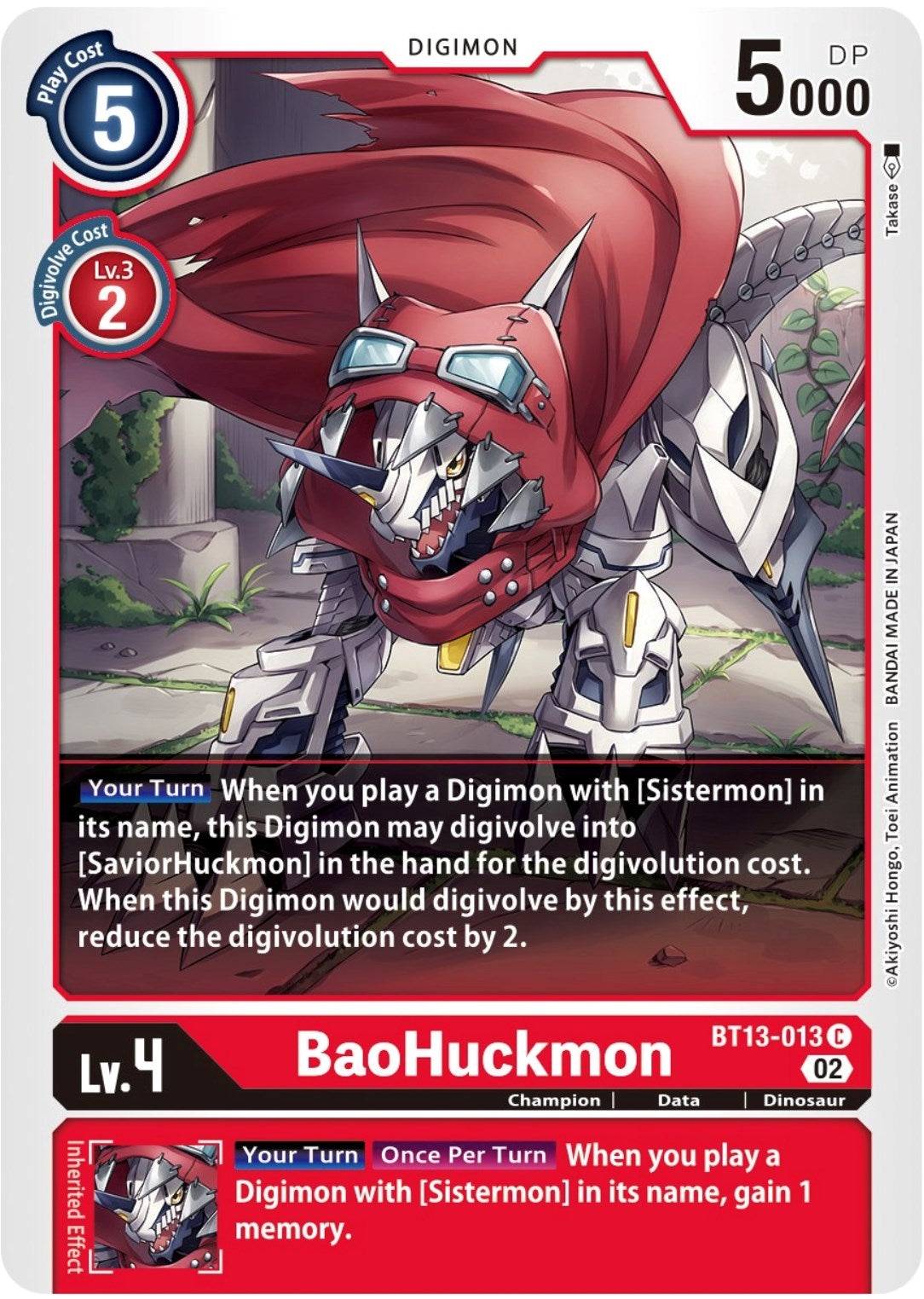 BaoHuckmon [BT13-013] [Versus Royal Knights Booster] | Mindsight Gaming