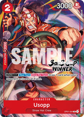 Usopp (3-on-3 Cup) [Winner] [One Piece Promotion Cards] | Mindsight Gaming