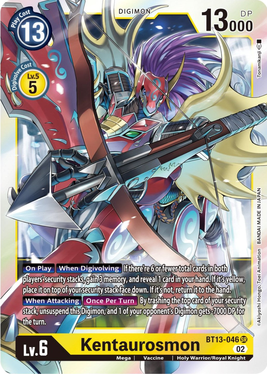 Kentaurosmon [BT13-046] [Versus Royal Knights Booster] | Mindsight Gaming