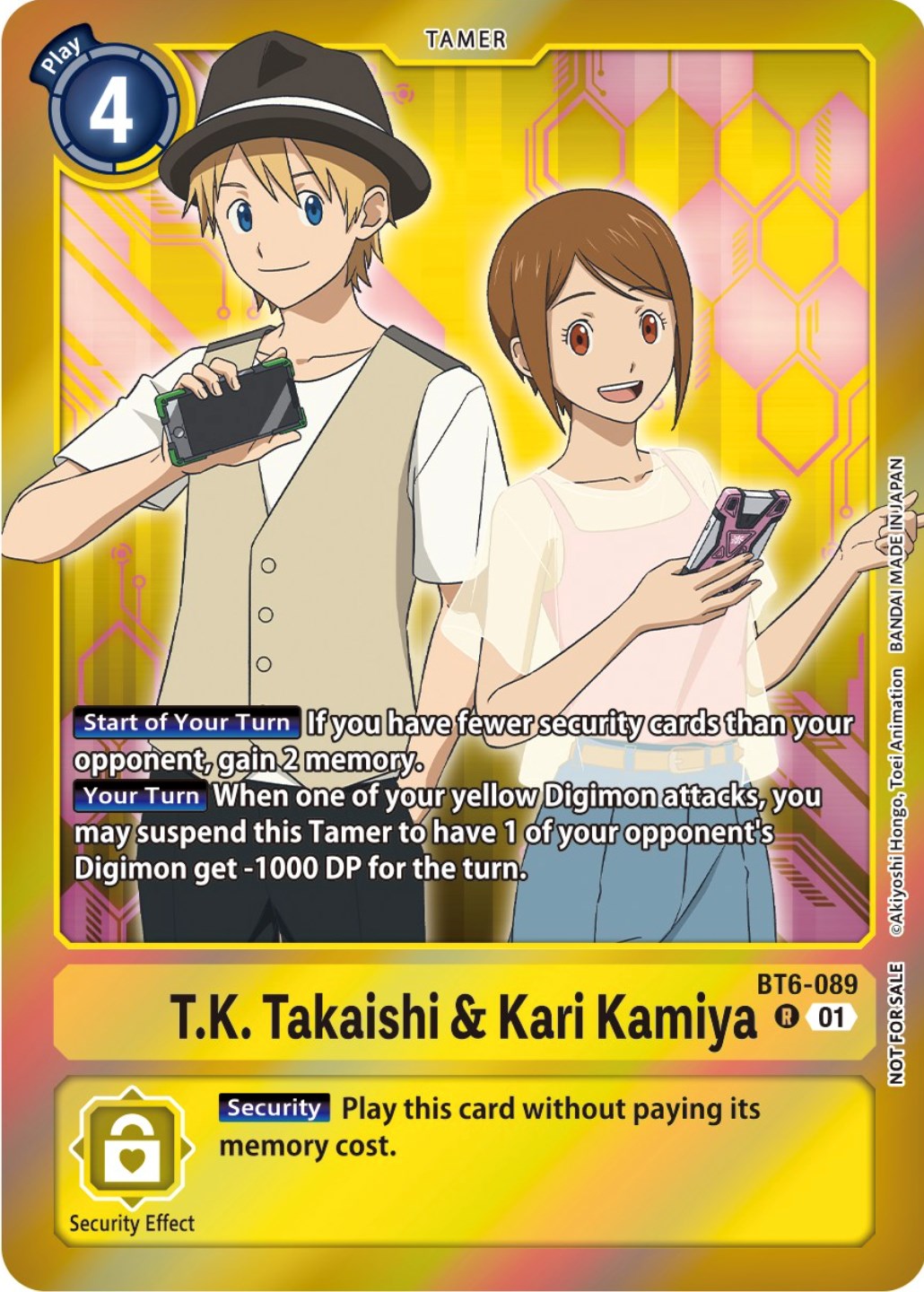 T.K. Takaishi & Kari Kamiya [BT6-089] (Event Pack 5) [Double Diamond Promos] | Mindsight Gaming