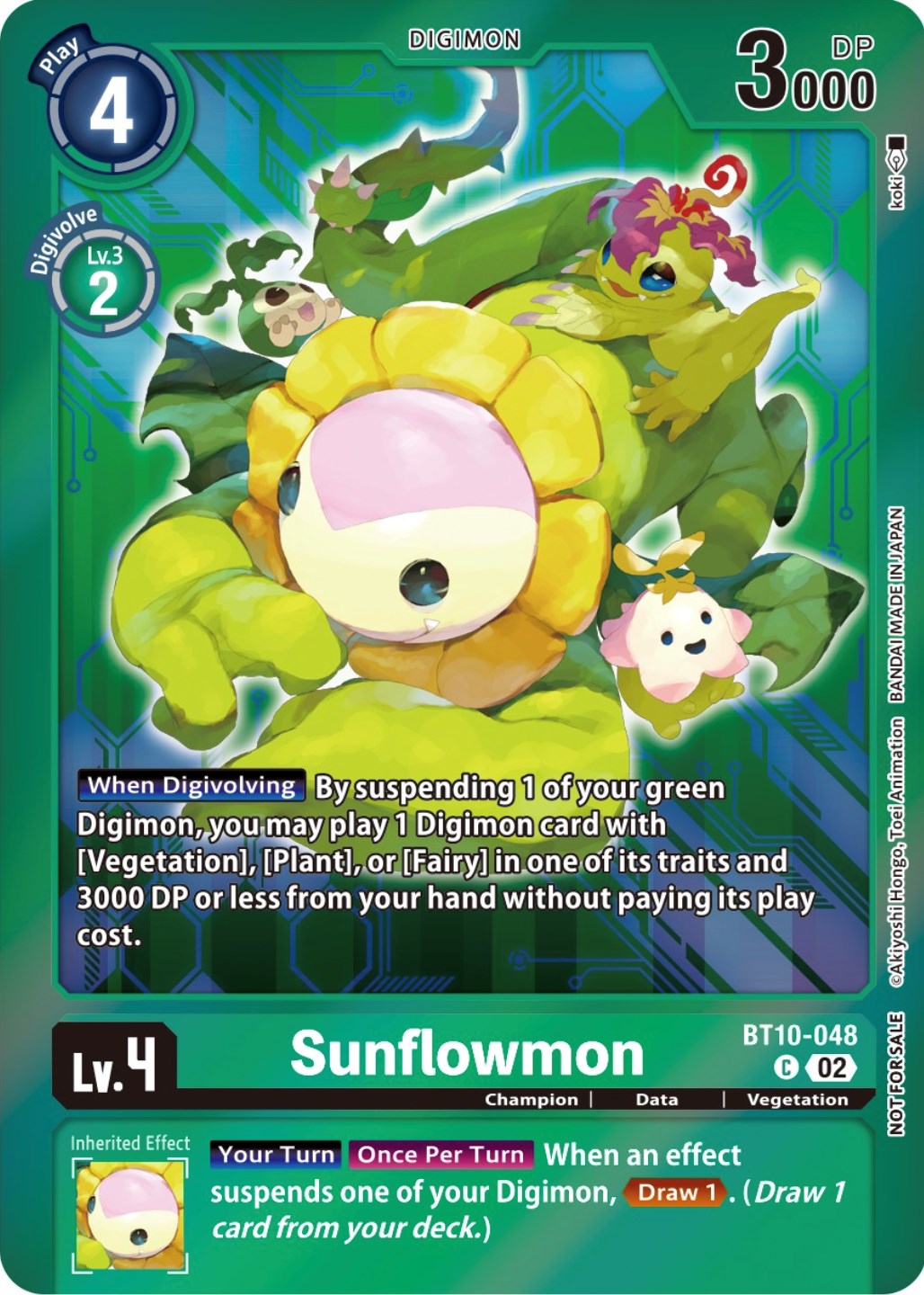 Sunflowmon [BT10-048] (Event Pack 5) [Xros Encounter Promos] | Mindsight Gaming