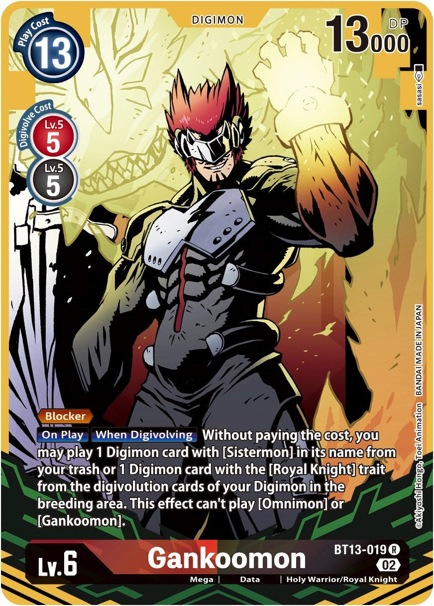 Gankoomon [BT13-019] (Alternate Art) [Versus Royal Knights Booster] | Mindsight Gaming