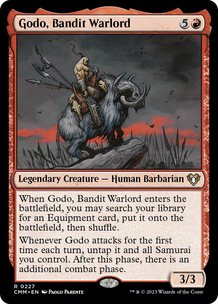 Godo, Bandit Warlord [Commander Masters] | Mindsight Gaming