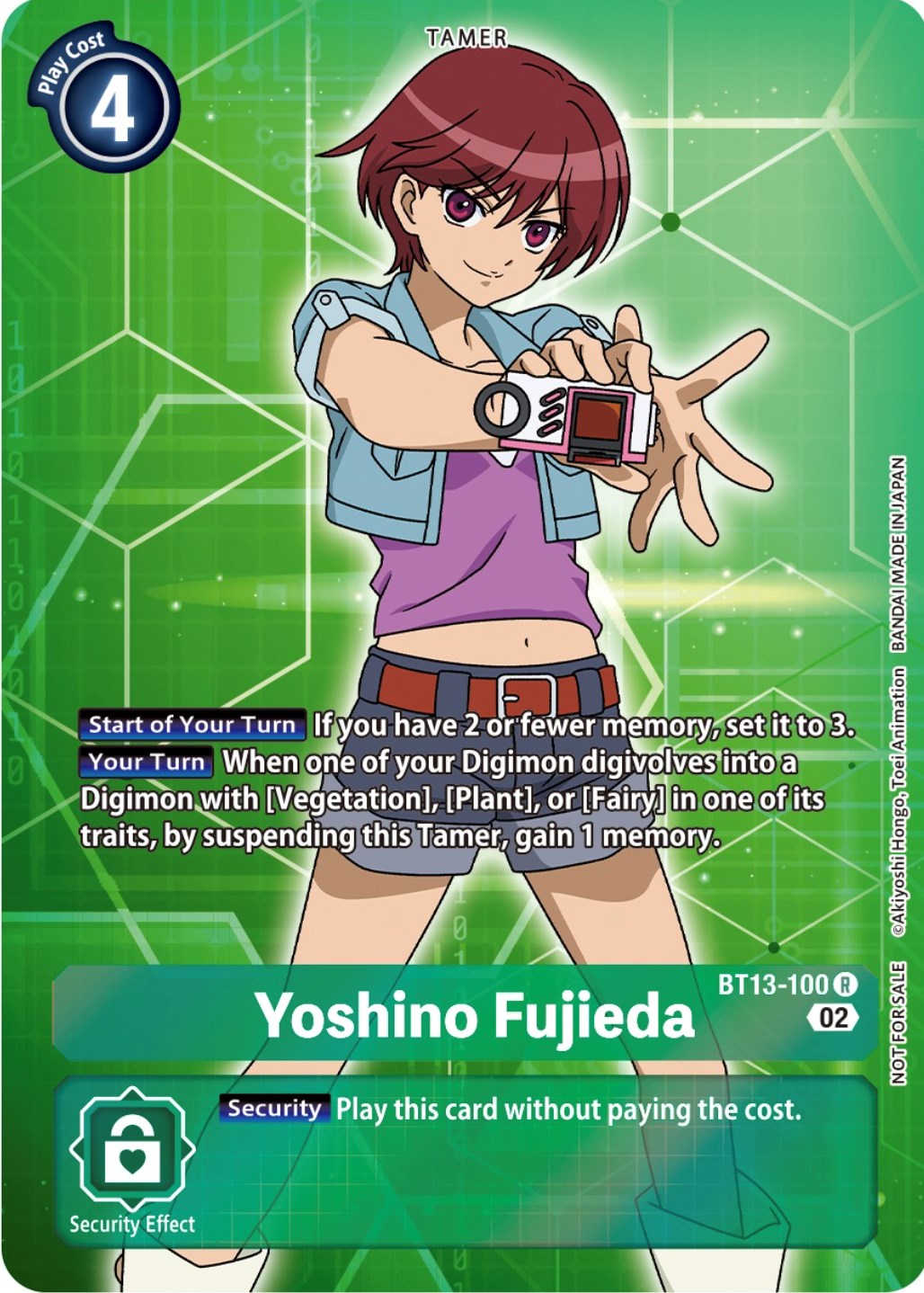 Yoshino Fujieda [BT13-100] (Box Topper) [Versus Royal Knights Booster] | Mindsight Gaming