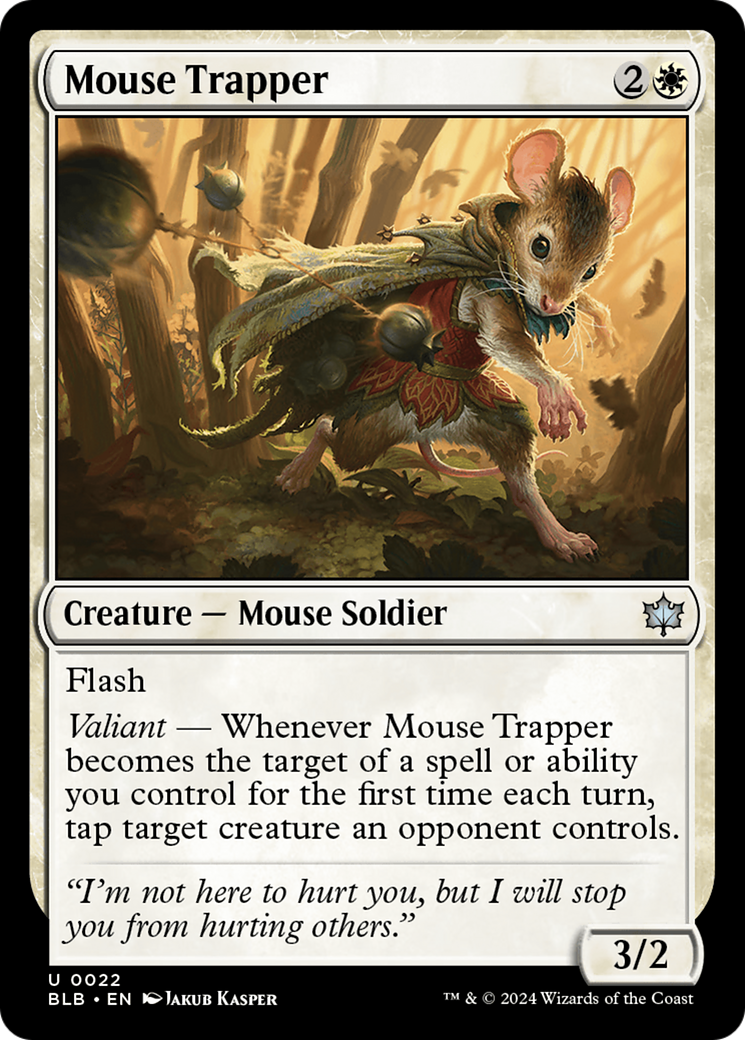 Mouse Trapper [Bloomburrow] | Mindsight Gaming