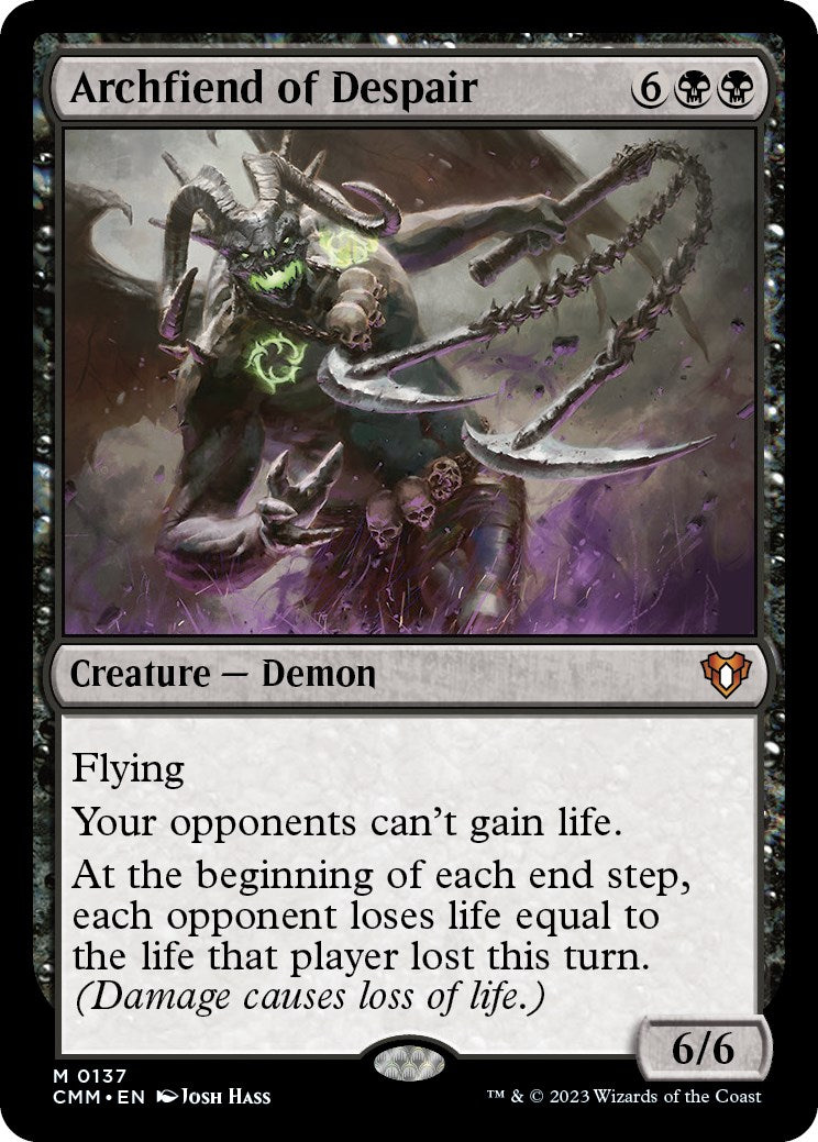 Archfiend of Despair [Commander Masters] | Mindsight Gaming