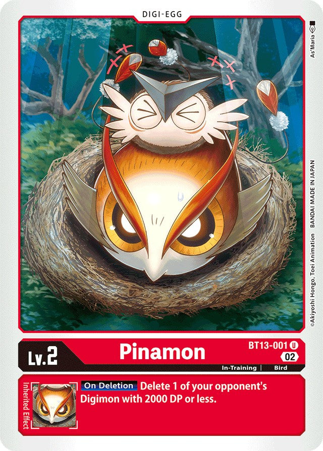 Pinamon [BT13-001] [Versus Royal Knights Booster] | Mindsight Gaming