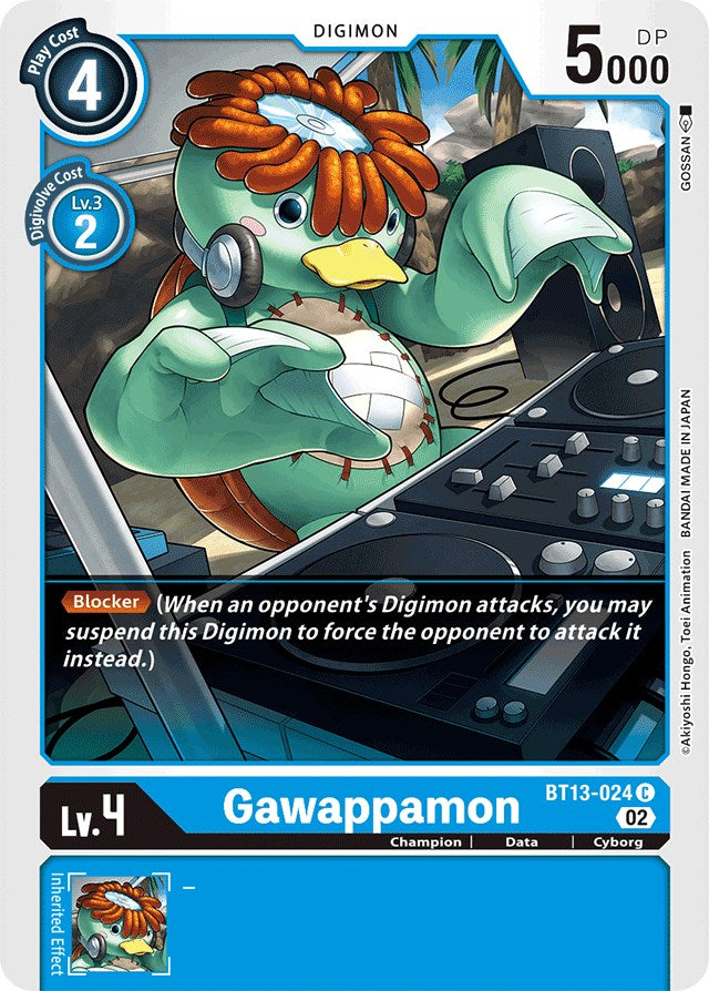 Gawappamon [BT13-024] [Versus Royal Knights Booster] | Mindsight Gaming