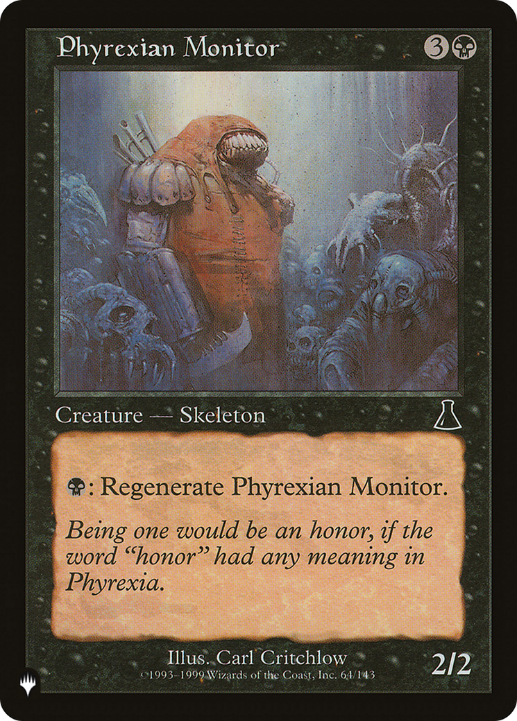 Phyrexian Monitor [The List] | Mindsight Gaming