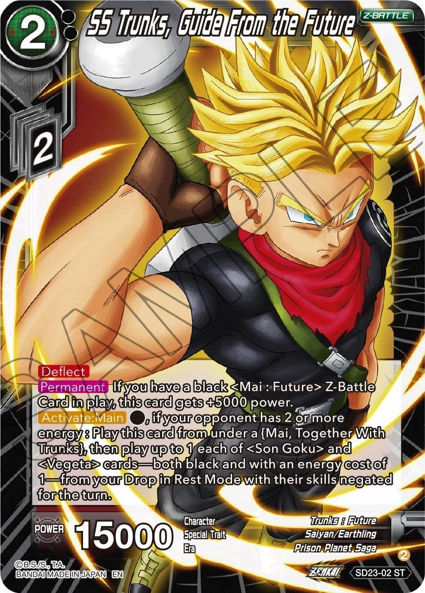 SS Trunks, Guide From the Future (SD23-02) [Critical Blow] | Mindsight Gaming