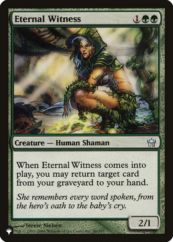 Eternal Witness [The List] | Mindsight Gaming