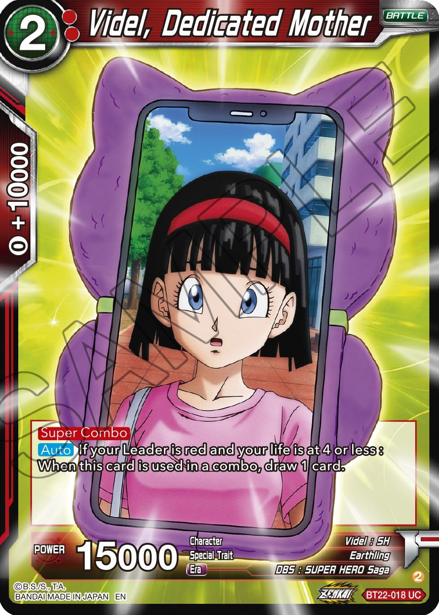 Videl, Dedicated Mother (BT22-018) [Critical Blow] | Mindsight Gaming