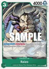 Raizo (Event Pack Vol. 2) [One Piece Promotion Cards] | Mindsight Gaming