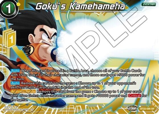 Goku's Kamechameha (BT22-086) [Critical Blow] | Mindsight Gaming