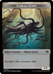 Eldrazi Scion // Satyr Double-Sided Token [Commander Masters Tokens] | Mindsight Gaming